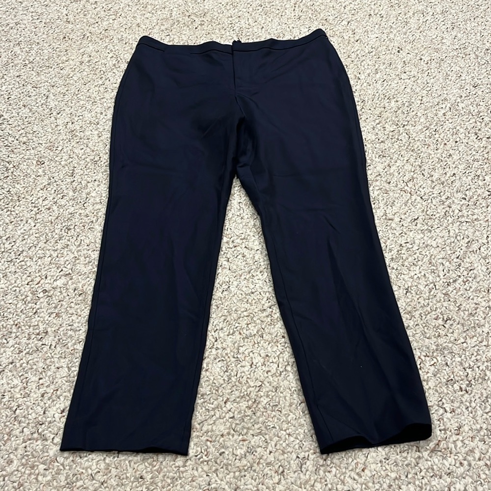 The Reset Blue Straight-Leg Trousers